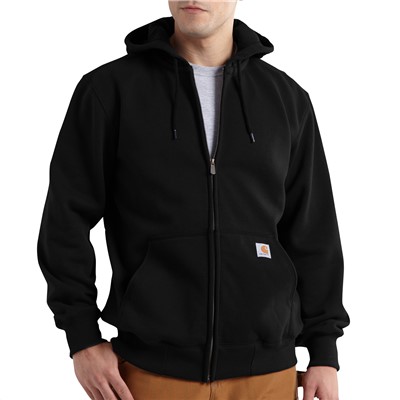 - Carhartt Paxton Hooded Zip-Front Sweatshirt BLK