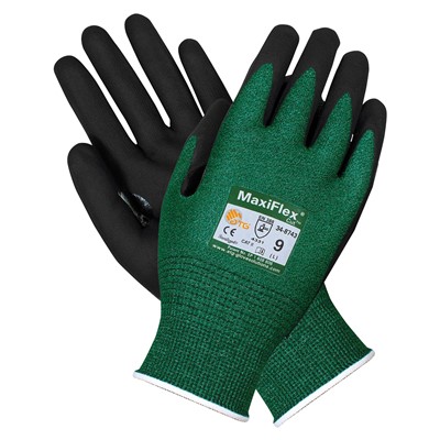 PIP MaxiFlex Foam Nitrile Coated A2 Cut Resistant Gloves 34-8743-2X