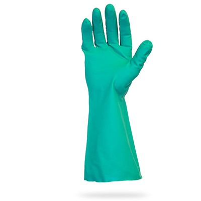 Safety Zone Green Unlined 11mil Nitrile Gloves GNGU-11-XL