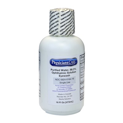 Physicians Care Saline Solution for Eyes 24-101
