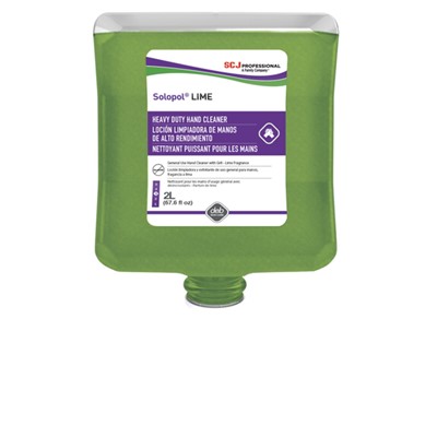 SC Johnson Professional Solopol Lime Heavy Duty Hand Wash - Case of 4