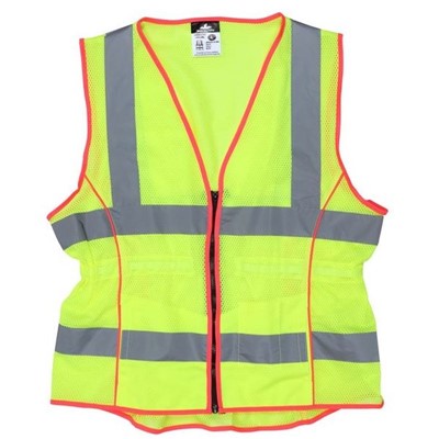 - MCR Safety Luminator Series LVCL2ML Womens Hi Vis Safety Vest
