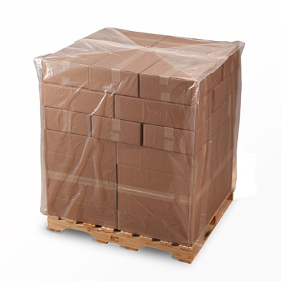 Gusseted 4mil Poly Bags - 32"x28"x48" - Roll of 80