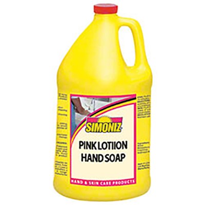 Simoniz Pink Lotion Hand Soap - Case of 4