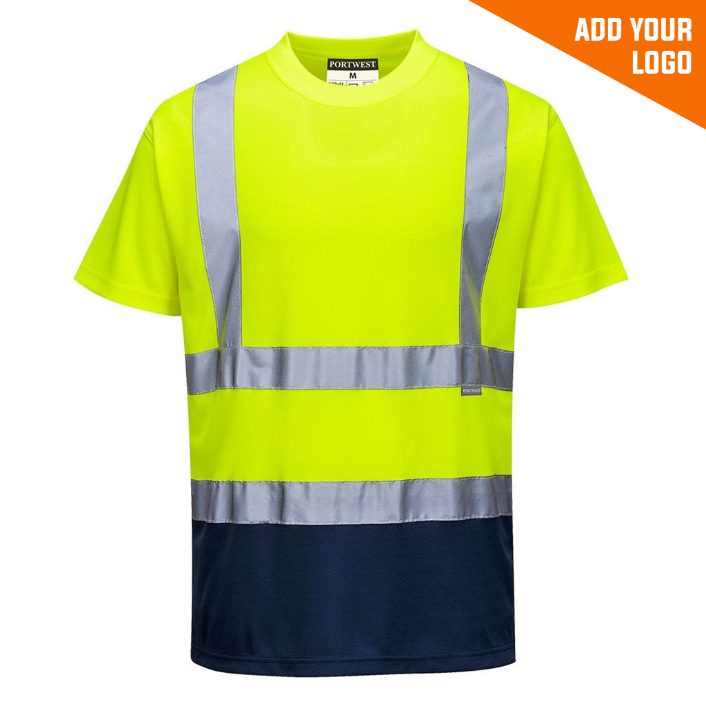 Portwest Wicking S378-HVY-NVY T-Shirt