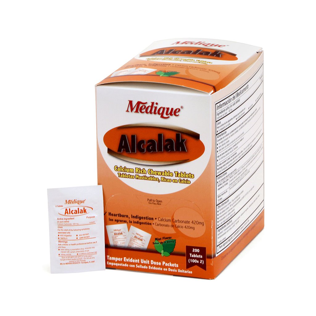 Medique Alcalak Antacid Tablets