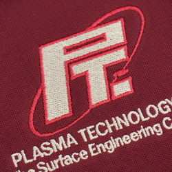 Plasma Technology Embroidered Logo