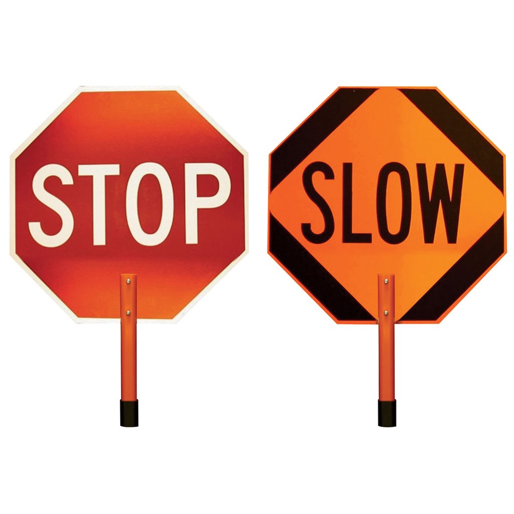 Stop/Slow Octagon Paddle