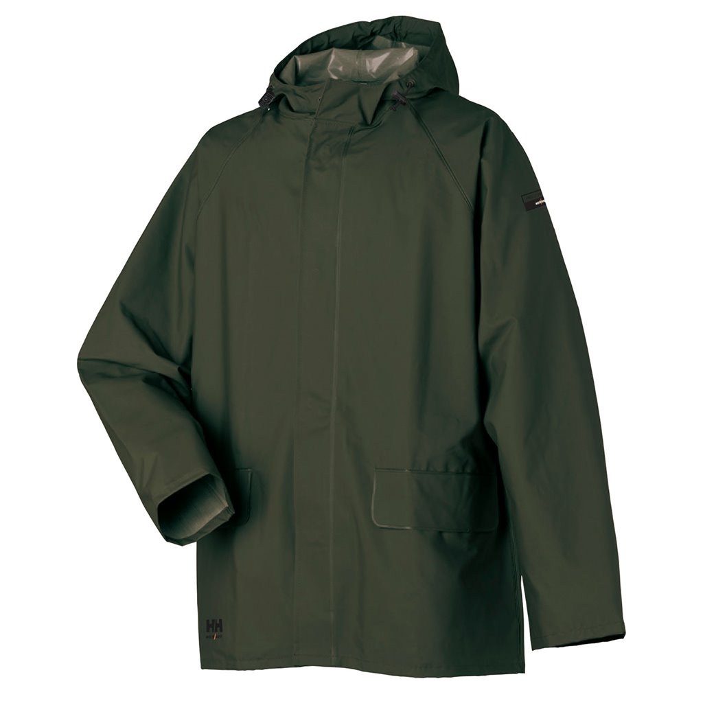 Helly Hansen Army Green Mandal Rain Jacket 70129AGN-LG