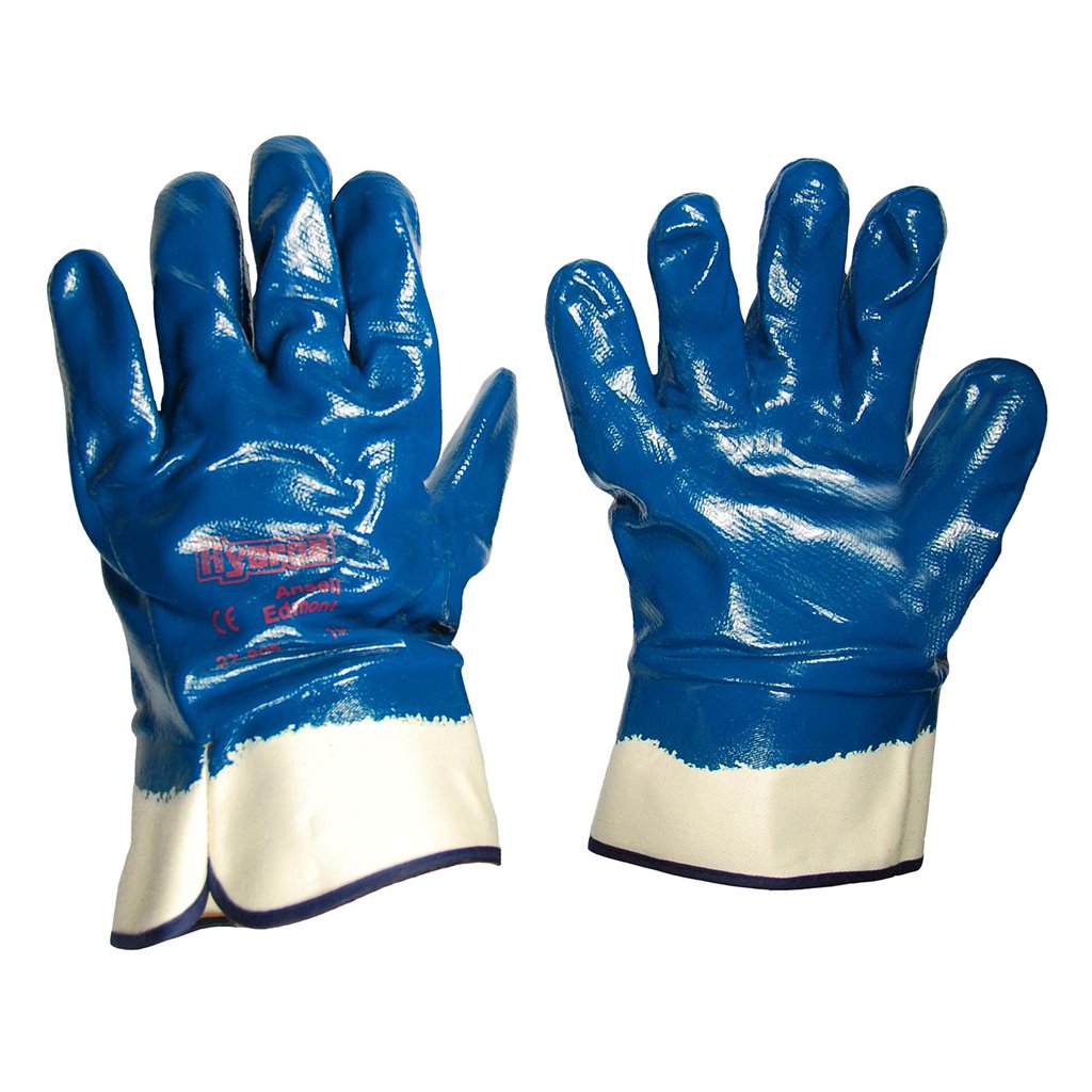 Ansell Hycron Nitrile Coated Gloves 27-805