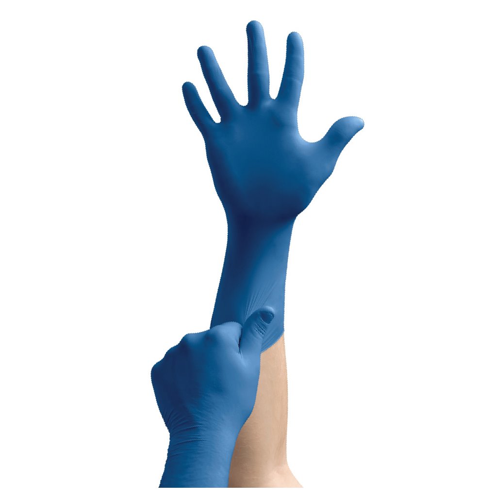 MICROFLEX USE-880-XL Blue Nitrile Disposable Gloves 100PK XL 