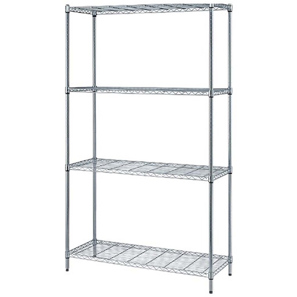 Quantum 24 X48 X72 Wire Shelving System, Wire Shelving System