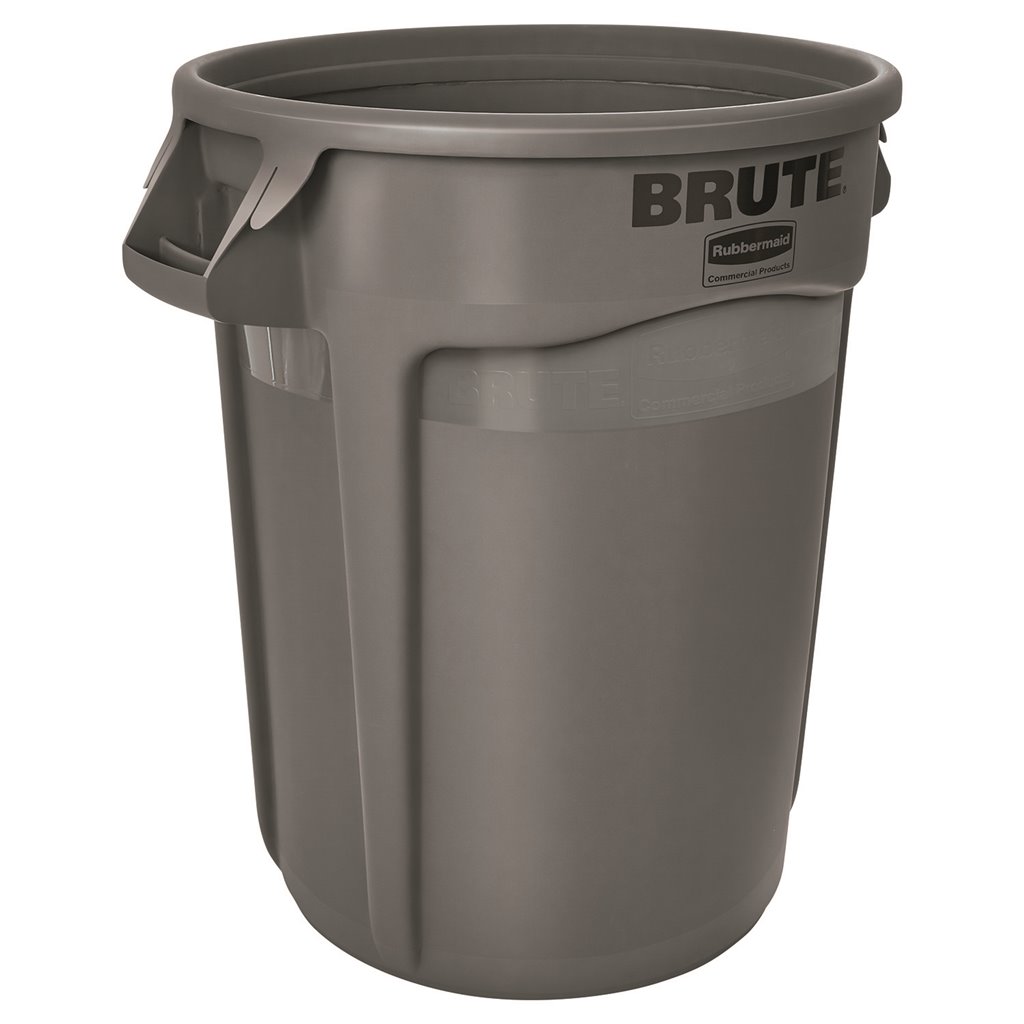 for 2632 can Rubbermaid 2631 Brute 32 Gallon Round Trash Can Lid Grey 