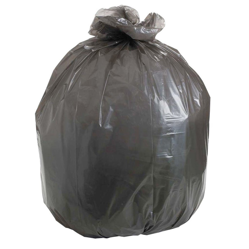 Case of 250 General Purpose 30 Gallon Black Trash Bags