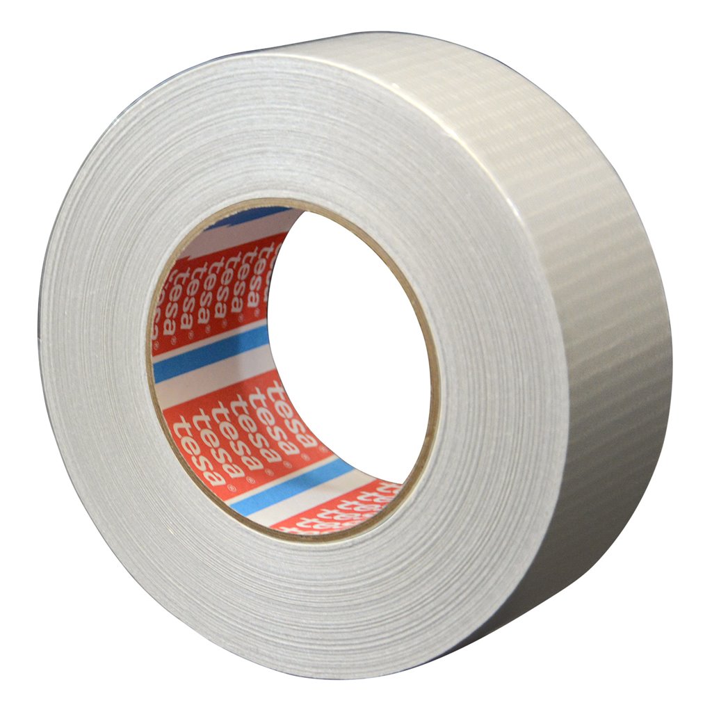 Tesa Industrial Grade 2x60yds White Duct Tape