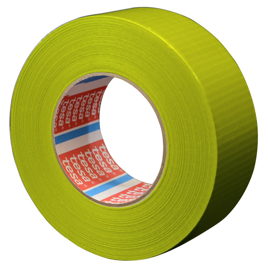 Fluorescent Yellow 2" x 60yds INDUSTRIAL Duct Tape 