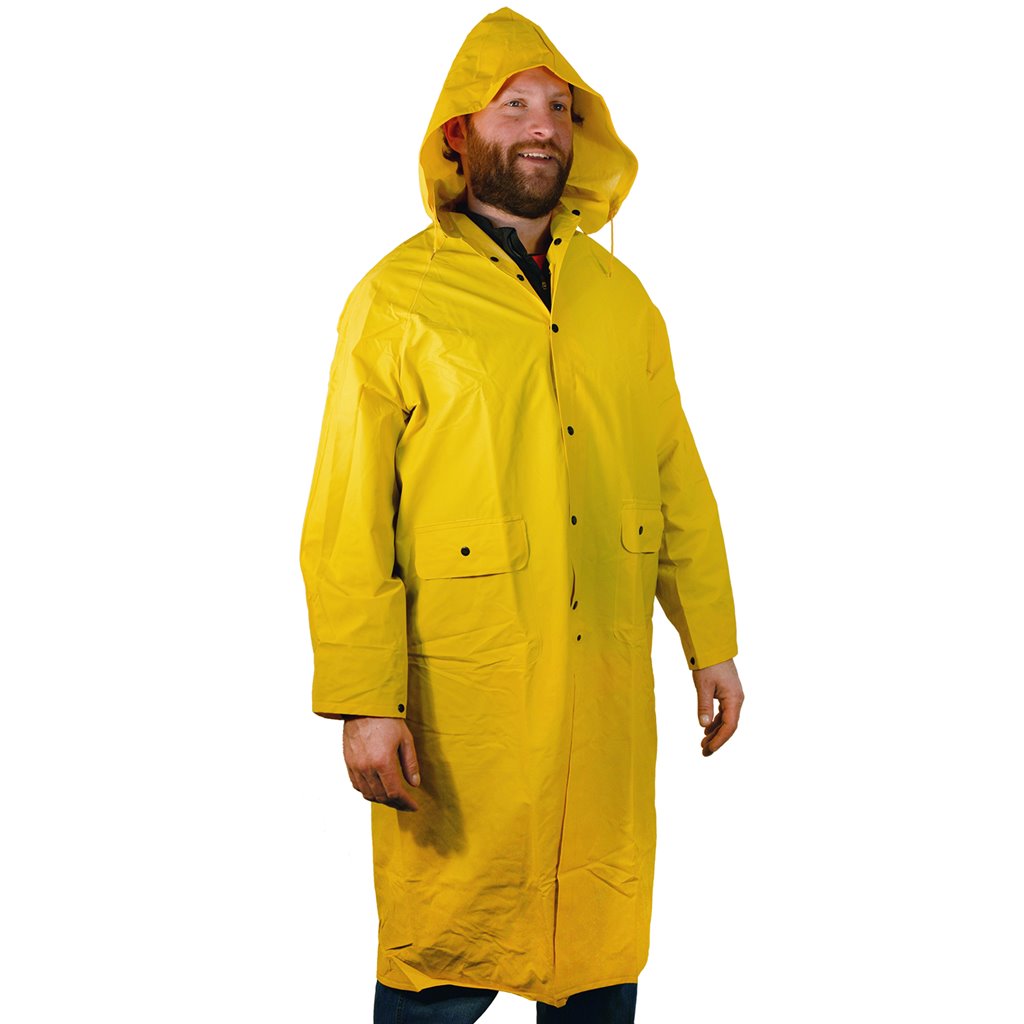 Yellow Classic Raincoat UXX-D-COAT-2X