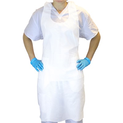 Safety Zone Polyethylene Disposable Aprons - Case of 100