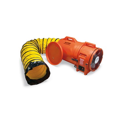 Allegro Axial AC Plastic Blower with Canister and Ducting 9543-25