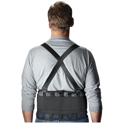 PIP Mesh Back Support with Removable Suspenders 290-440-LG