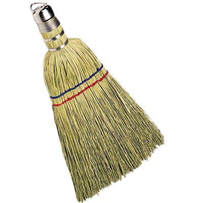 Whisk Broom with Corn Bristles