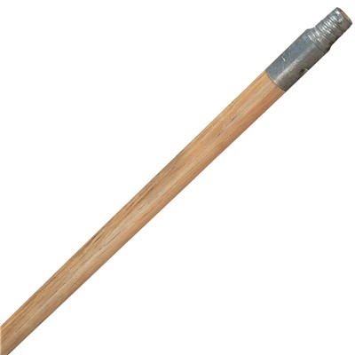 60" Hardwood Broom Handle with Screw On End