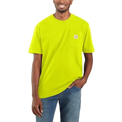 Carhartt Brite Lime Pocket T-Shirt K87BLM-LG