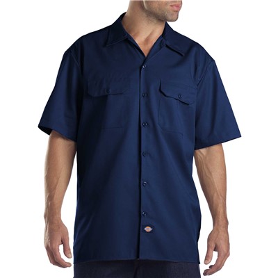 Dickies Twill Dark Navy Work Shirt 1574DNY-3X