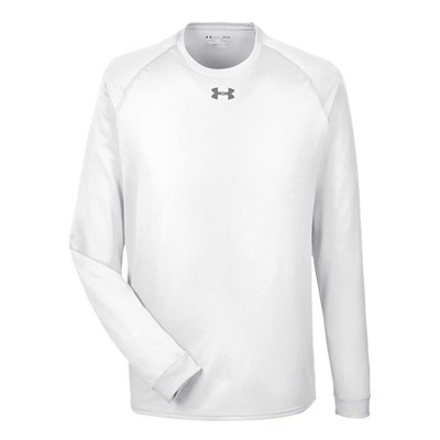 Under Armour White Long-Sleeve Locker T-Shirt 1268475-WHT-XL