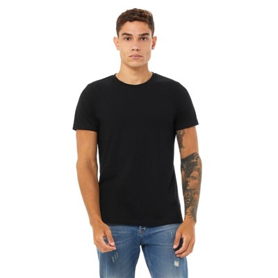 Bella Canvas Black T-Shirt 3001CVC-BLK-XS