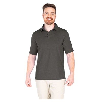 Charles River Graphite Heather Polo for Men 3318-GPH-2X