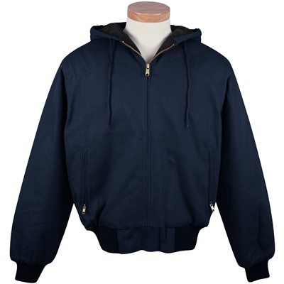 Tri Mountain Timberline Navy Cotton Canvas Jacket 4600-NVY-BLK-MD