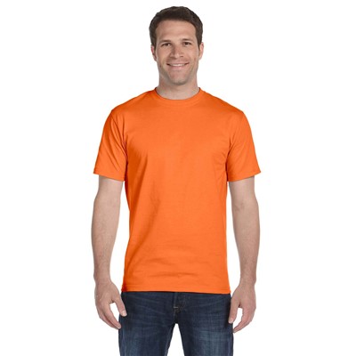 Hanes Beefy-T Orange T-Shirt 5180-ORG-MD