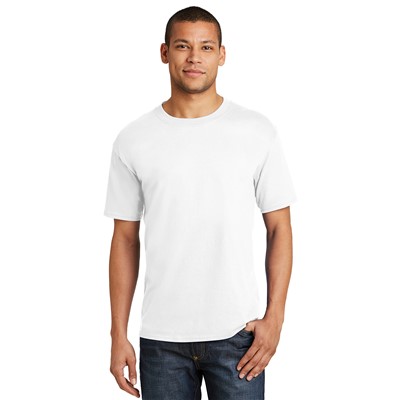 Hanes Beefy-T White T-Shirt 5180-WHT-MD