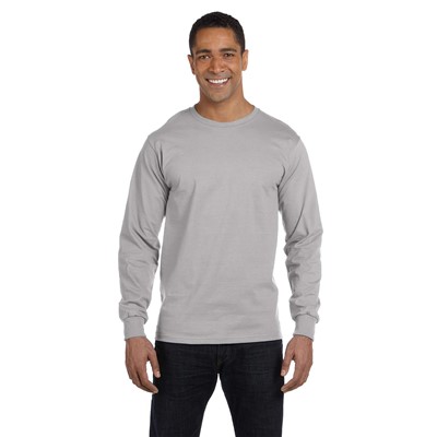 - Hanes Beefy-T Long Sleeve T-Shirt LST