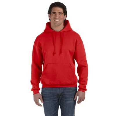 - Fruit of the Loom Supercotton Hooded Pullover Sweatshirt RED