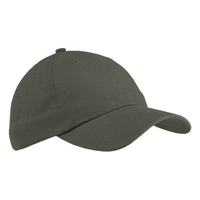 Big Accessories 6-Panel Brushed Olive Twill Cap BX001-OLV