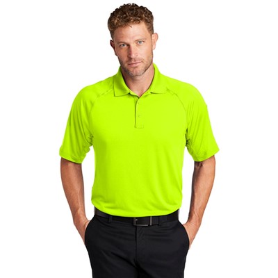 CornerStone Snag-Proof Tactical Safety Yellow Polo CS420-SFY-LG