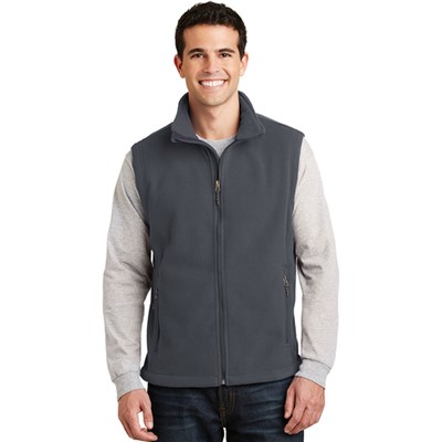 Port Authority Value Iron Grey Fleece Vest L219-IRG-XL