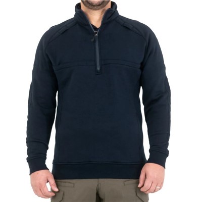 First Tactical Navy Quarter Zip Pullover FT118507-NVY-2X
