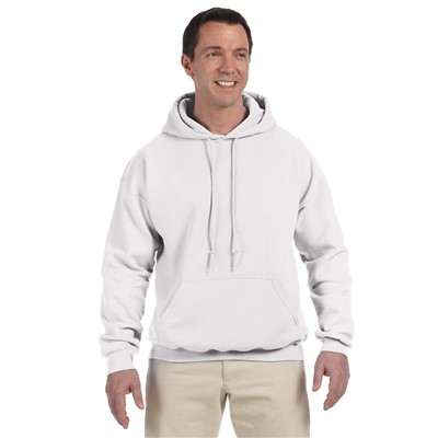 - Gildan DryBlend Hooded Pullover Sweatshirt WHT