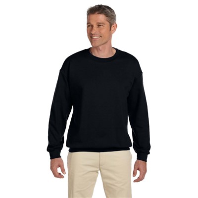 - Gildan Heavy Blend Crewneck Pullover Sweatshirt BLK