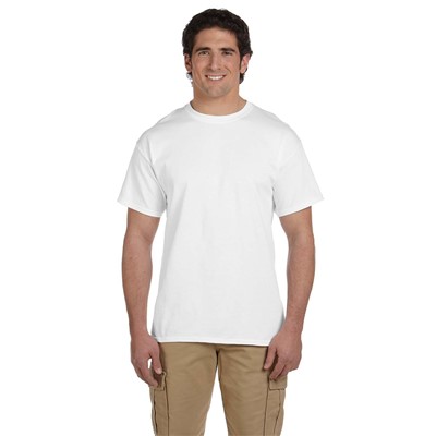 Gildan Ultra Cotton White T-Shirt G2000-WHT-LG