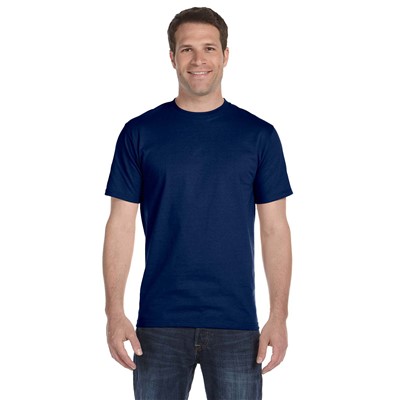 Gildan DryBlend Navy Blue Wicking T-Shirt G8000-NVY-LG