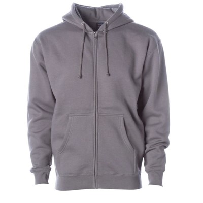 Independent Trading Charcoal Zip Up Hoodie IND4000Z-CHL-MD
