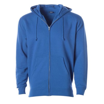 Independent Trading Royal Blue Zip Up Hoodie IND4000Z-RBL-XS