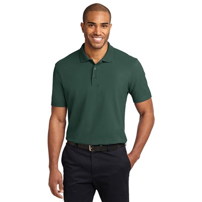Port Authority Stain-Resistant Dark Green Polo K510-DGN-MD