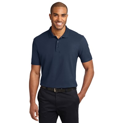 Port Authority Stain-Resistant Navy Polo K510-NVY-LG