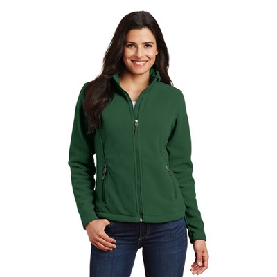 Port Authority Ladies Value Forest Green Fleece Jacket L127-FOR-SM