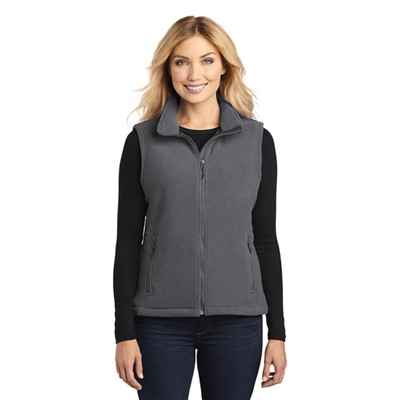 Port Authority Ladies Value Iron Grey Fleece Vest L219-IRG-XL